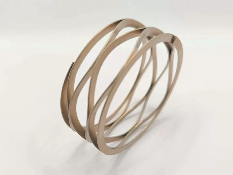 Flat-EndWound Wave Spring