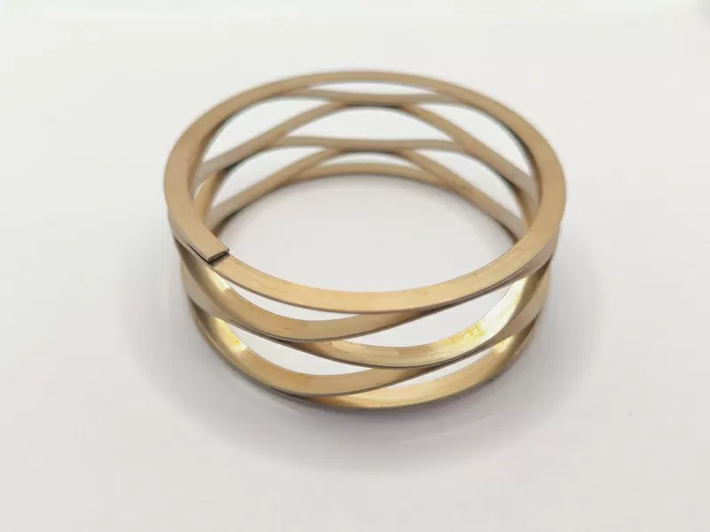 Flat-EndWound Wave Spring