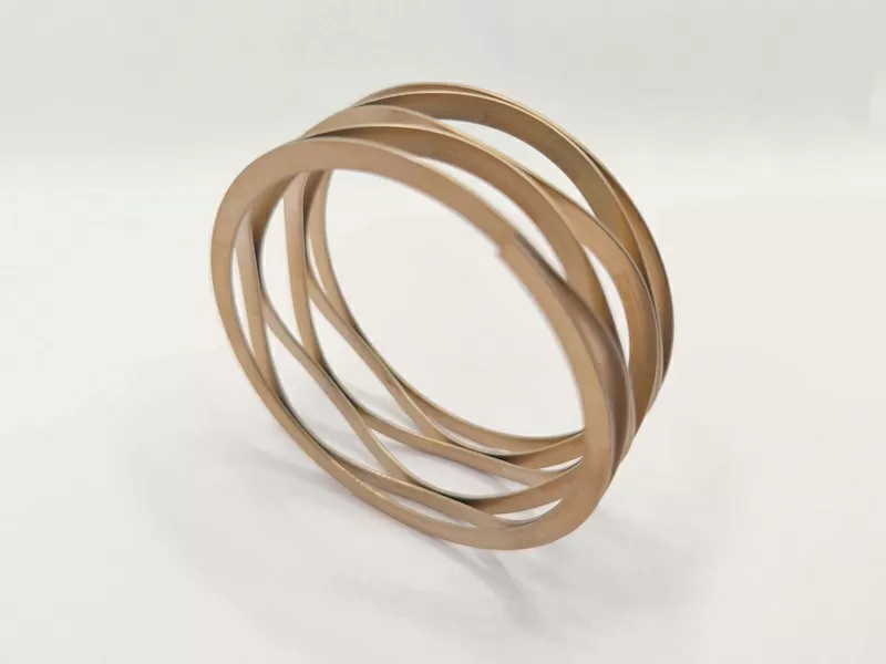 Flat-EndWound Wave Spring