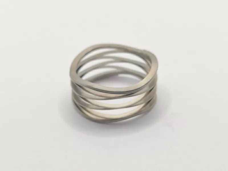 Closed-End,Wound Wave Spring