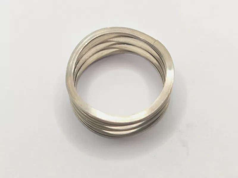 Closed-End,Wound Wave Spring