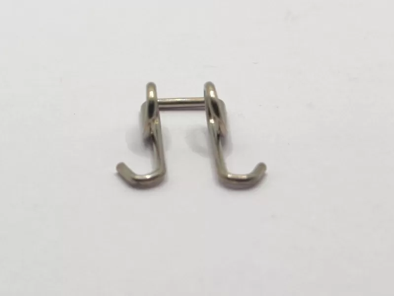 Precision Double-Hook Torsion Spring