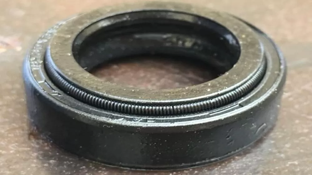 Oil seal spring in automotive applications