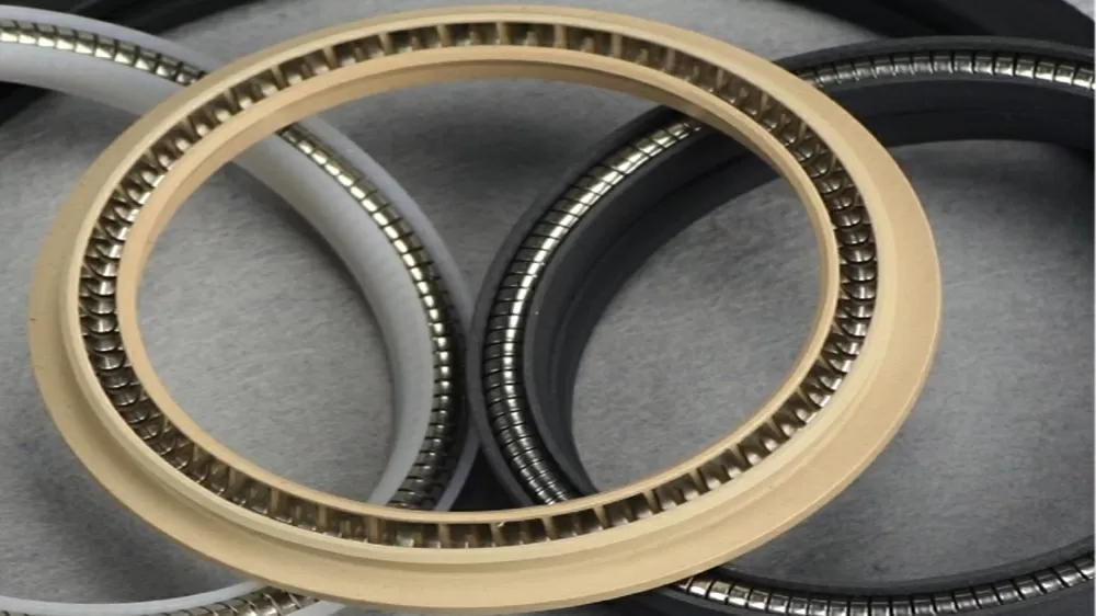 Oil seal spring in industrial applications