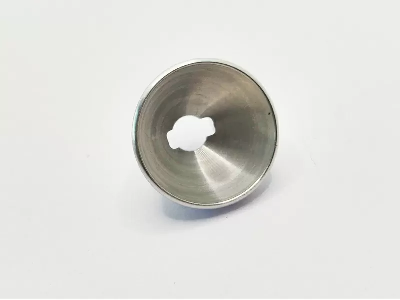 Aluminum Alloy Brushed Acoustic Diffuser / Flow Guide Cover