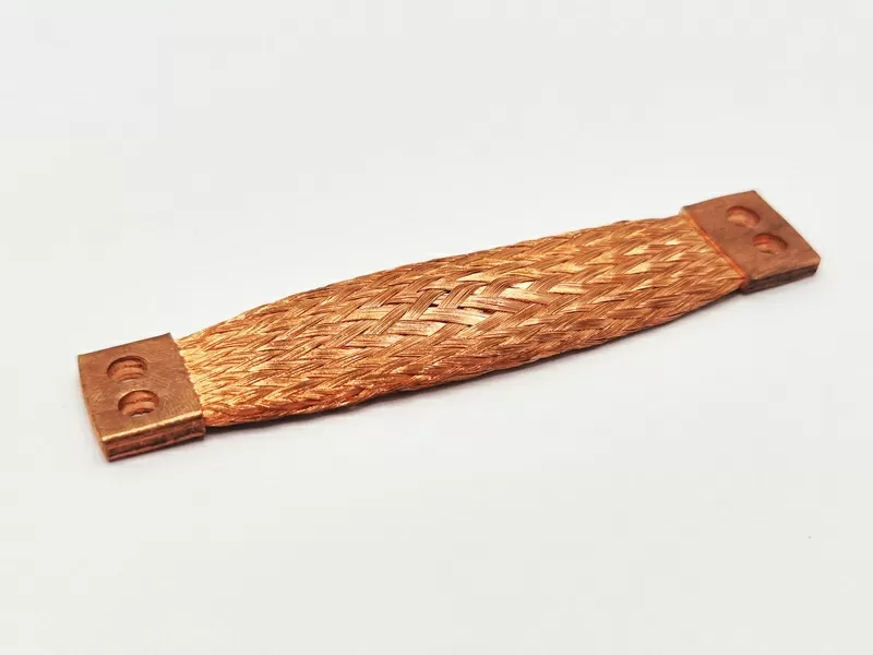 Industrial Grade High-Conductivity Copper Braided Flexible Connector