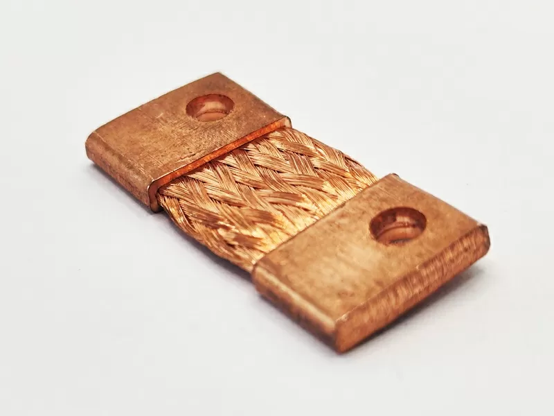 Industrial Flexible Braided Copper Strip Connector