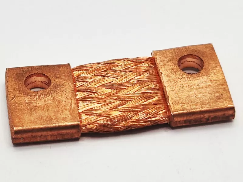 Industrial Flexible Braided Copper Strip Connector