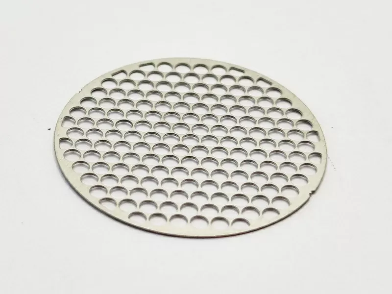 Precision Stainless Steel Round Hole Filter Sieve Disc
