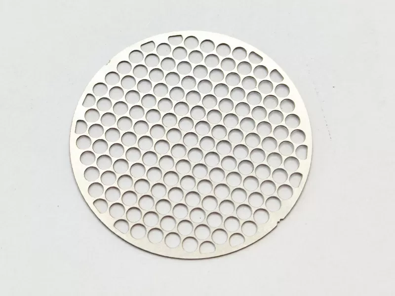 Precision Stainless Steel Round Hole Filter Sieve Disc