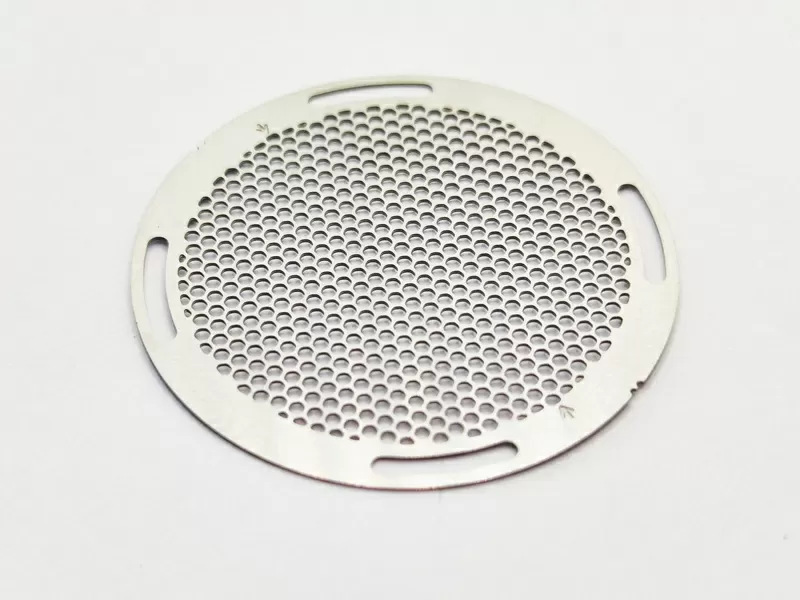 Precision Perforated Stainless Steel Round Filter Disc