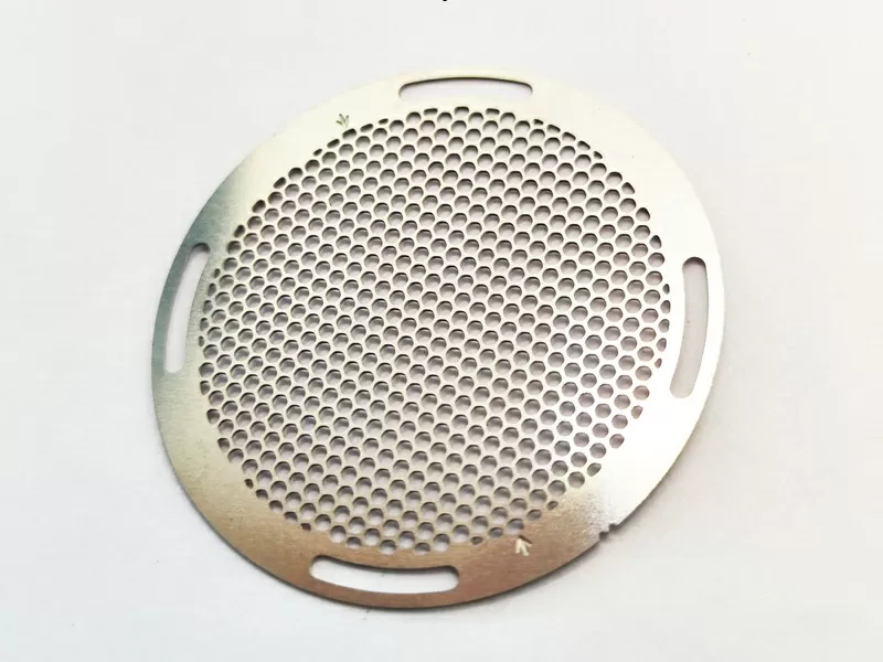 Precision Perforated Stainless Steel Round Filter Disc