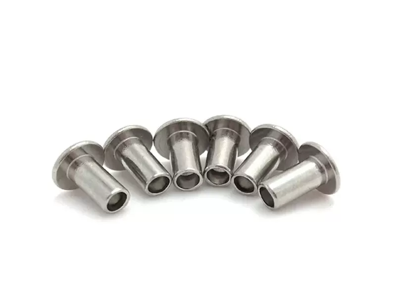 Custom Steel Rivets Manufacturer Miniature Semi Tubular